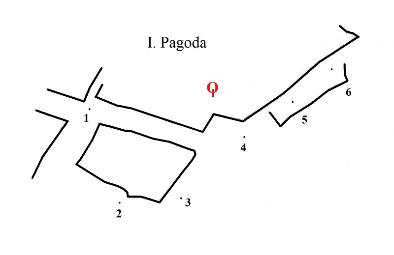 oblast: Plzeňsko - jih, sektor: Těnovická skála, skála: PAGODA